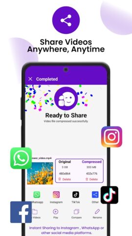 Компрессор видео для Android — скриншот 4