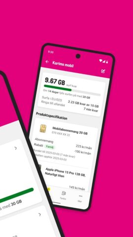 Comviq для Android — скриншот 2