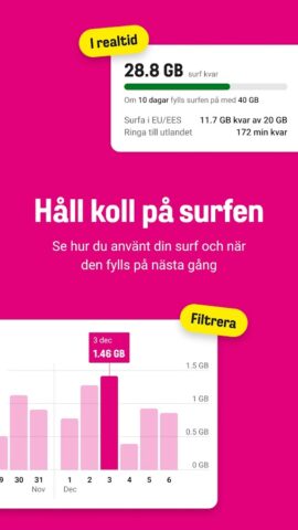 Comviq для Android — скриншот 4