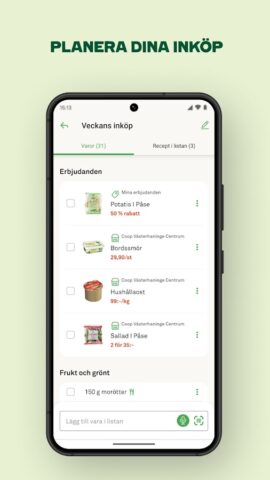 Coop | Mat Erbjudanden Medlem для Android — скриншот 5