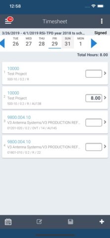 Costpoint Time and Expense для iOS — скриншот 2