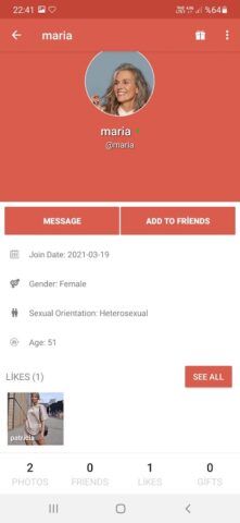 Сайт знакомств Cougar — BOL для Android — скриншот 4