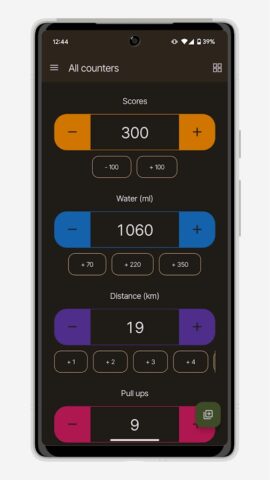 Счетчик: Счетчик кликов, очков для Android — скриншот 3