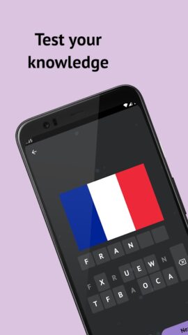 Country Flags: Geography Quiz для Android — скриншот 1