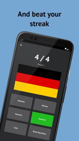 Country Flags: Geography Quiz для Android — скриншот 4