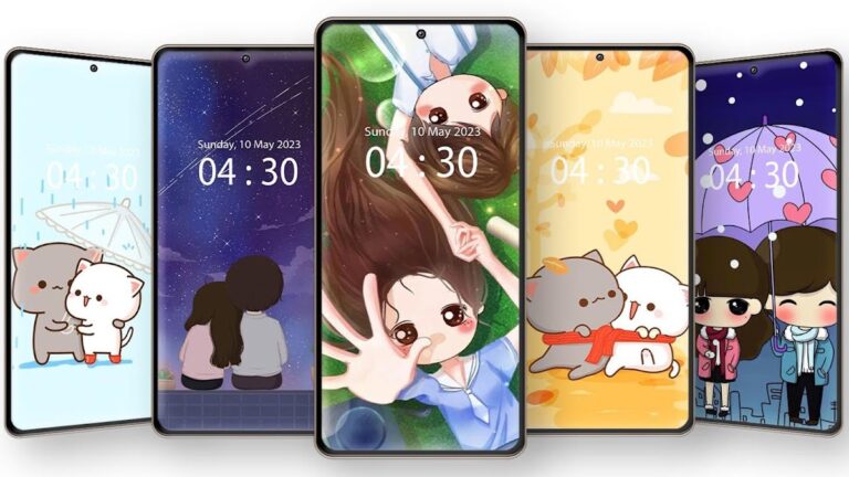 Couple Wallpaper Cartoon для Android — скриншот 4