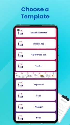 Cover Letter Maker for Resume для Android — скриншот 3