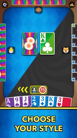 Crazy Eights для Android — скриншот 2