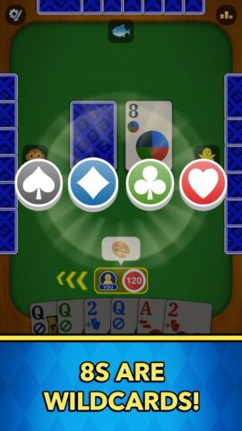 Crazy Eights для Android — скриншот 3