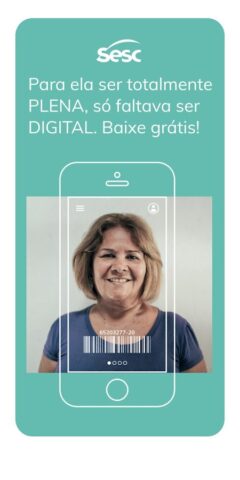 Credencial Sesc SP для Android — скриншот 1