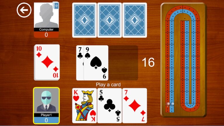 Cribbage JD для Android — скриншот 1