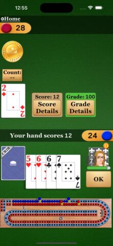 Cribbage Pro для iOS — скриншот 2