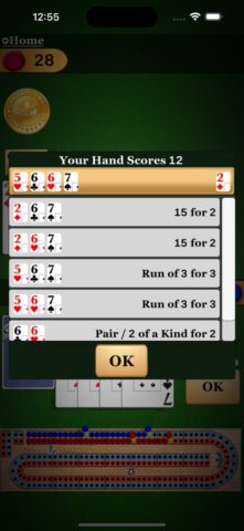 Cribbage Pro для iOS — скриншот 4