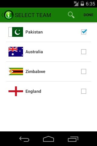 CricInstant Cricket Scores для Android — скриншот 3