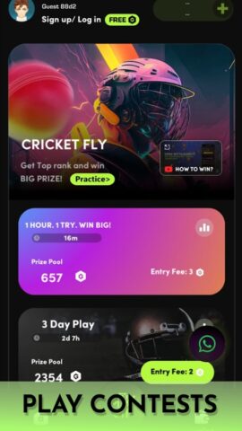 Cricket Fly x Gamifly для Android — скриншот 5
