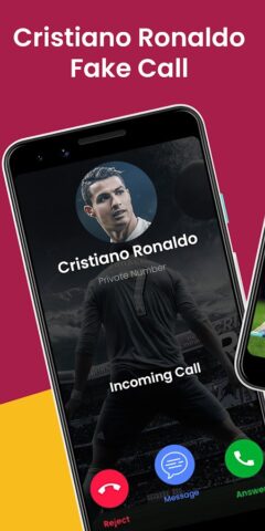 Cristiano Ronaldo Call & Chat для Android — скриншот 1