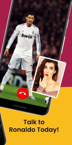 Cristiano Ronaldo Call & Chat для Android — скриншот 2