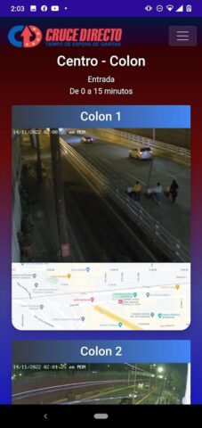 Cruce Directo Garitas для Android — скриншот 3