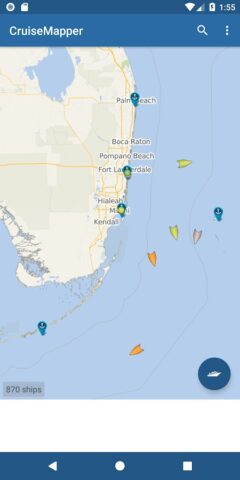 CruiseMapper для Android — скриншот 2