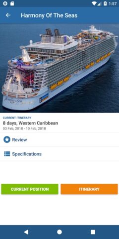 CruiseMapper для Android — скриншот 3