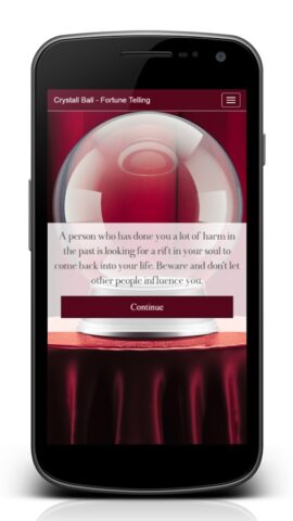 Crystal Ball — Fortune telling для Android — скриншот 3