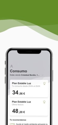 Curenergía для iOS — скриншот 3
