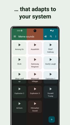 Custom Soundboard для Android — скриншот 2