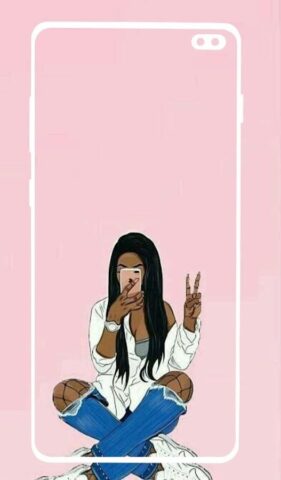 милые черные девушки обои для Android — скриншот 3