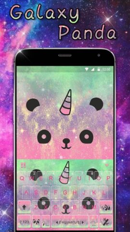 для клавиатуры Cuteness Panda- для Android — скриншот 4