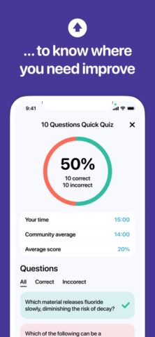 DANB CDA Practice Test для iOS — скриншот 5