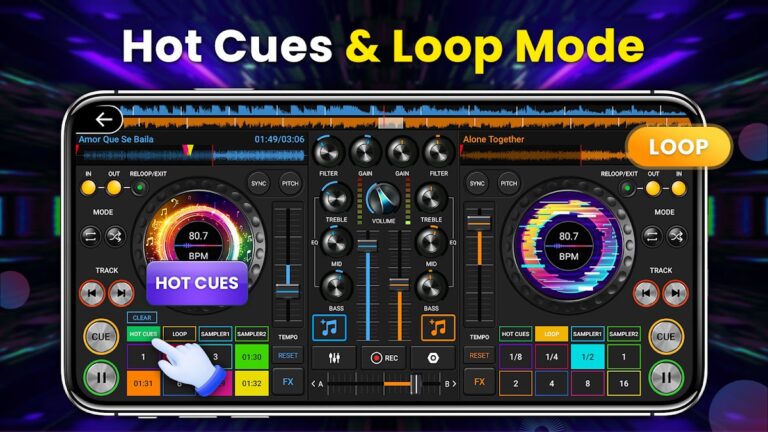 DJ Музыкальный микшер-3D плеер для Android — скриншот 4