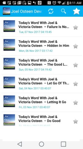 Daily Devotionals -Joel Osteen для Android — скриншот 3