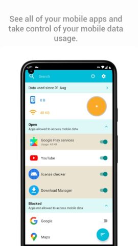 DataEye | Control Mobile Data — скриншот 2