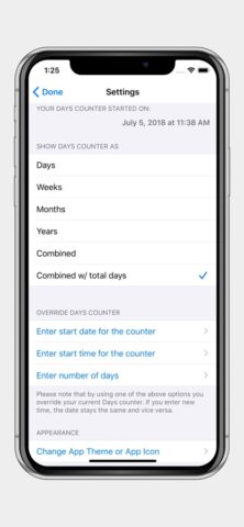 Days — Sobriety Counter для iOS — скриншот 5