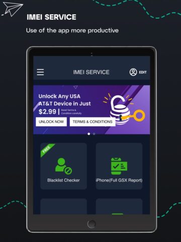 Верификатор IMEI и SIM для iOS — скриншот 2