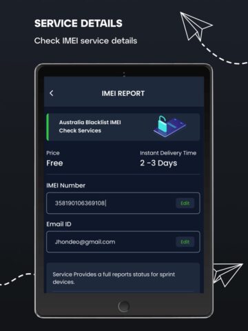 Верификатор IMEI и SIM для iOS — скриншот 3
