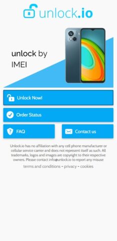 Device SIM Unlock phone для Android — скриншот 1