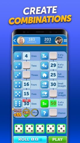 Dice With Buddies™ Social Game для Android — скриншот 3