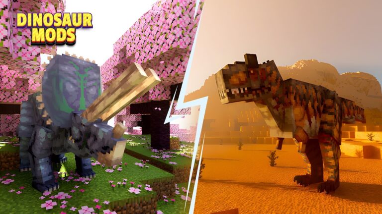 Динозавр Юрского Мод для Android — скриншот 1