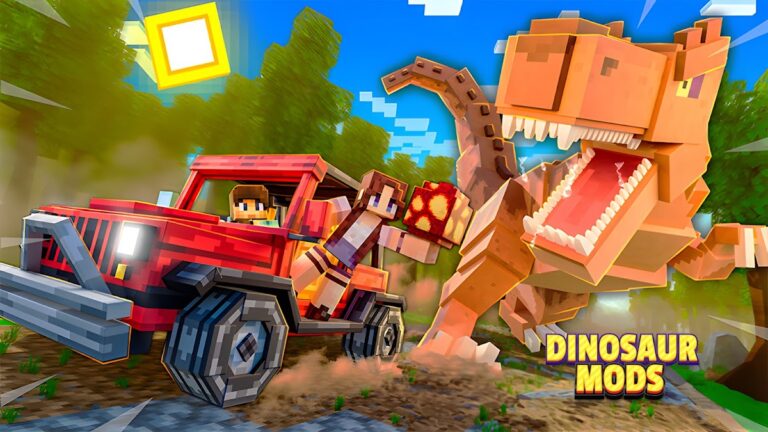 Динозавр Юрского Мод для Android — скриншот 2