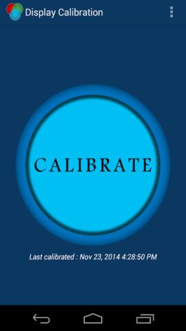 Display Calibration для Android — скриншот 1
