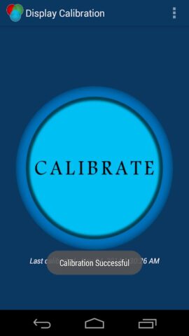 Display Calibration для Android — скриншот 5
