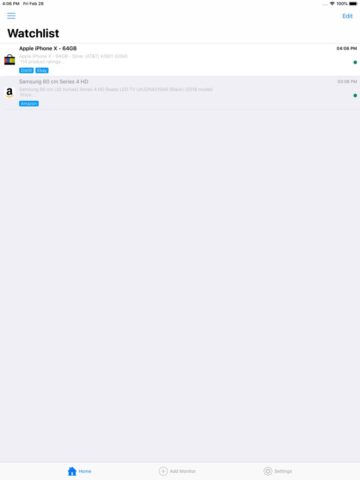 Distill Web Monitor для iOS — скриншот 1