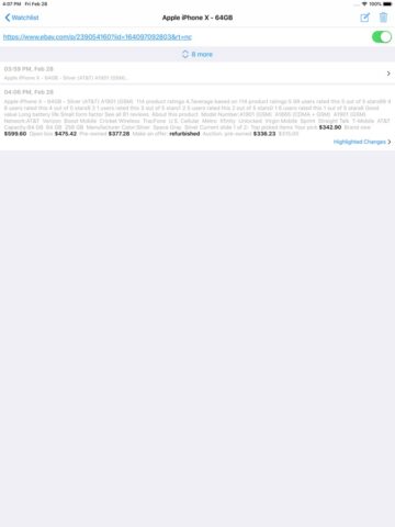 Distill Web Monitor для iOS — скриншот 2