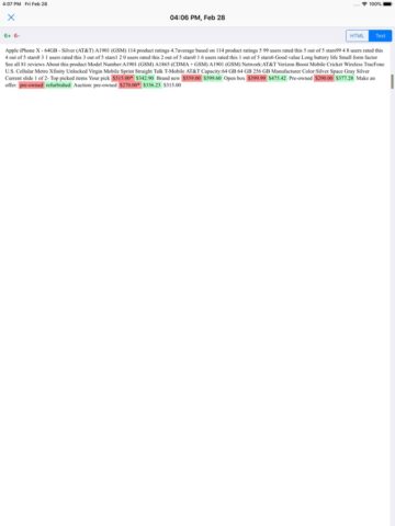 Distill Web Monitor для iOS — скриншот 4