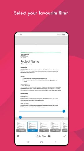 Document Scanner — PDF Creator для Android — скриншот 2
