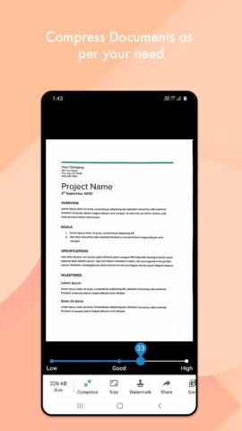 Document Scanner — PDF Creator для Android — скриншот 3
