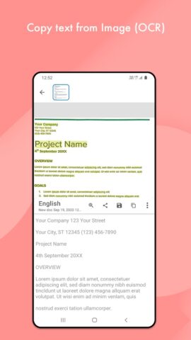 Document Scanner — PDF Creator для Android — скриншот 4