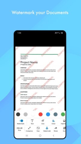 Document Scanner — PDF Creator для Android — скриншот 5