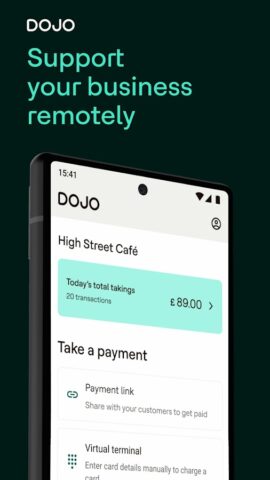 Dojo for Business – Payments для Android — скриншот 1